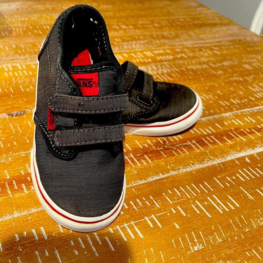 Vans 9 toddler grey
